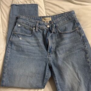 Madewell size 27 the curvy, perfect vintage jean